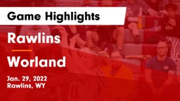 Rawlins  vs Worland Game Highlights - Jan. 29, 2022