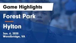 Forest Park  vs Hylton  Game Highlights - Jan. 6, 2020