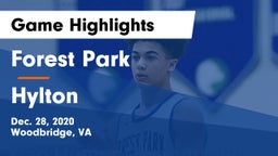 Forest Park  vs Hylton  Game Highlights - Dec. 28, 2020