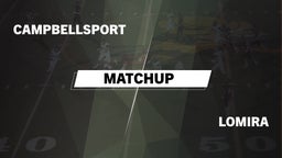 Matchup: Campbellsport High vs. Lomira 2016