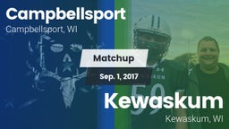 Matchup: Campbellsport High vs. Kewaskum  2017