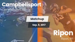 Matchup: Campbellsport High vs. Ripon  2017