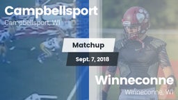 Matchup: Campbellsport High vs. Winneconne  2018
