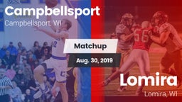 Matchup: Campbellsport High vs. Lomira  2019