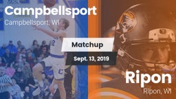 Matchup: Campbellsport High vs. Ripon  2019