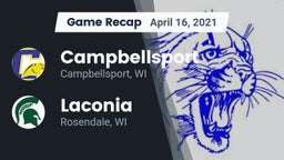 Recap: Campbellsport  vs. Laconia  2021