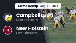 Recap: Campbellsport  vs. New Holstein  2021