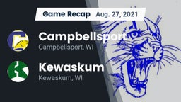 Recap: Campbellsport  vs. Kewaskum  2021