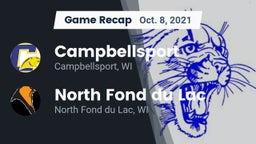 Recap: Campbellsport  vs. North Fond du Lac  2021