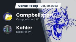 Recap: Campbellsport  vs. Kohler  2023