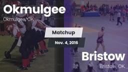 Matchup: Okmulgee  vs. Bristow  2016
