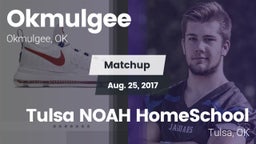 Matchup: Okmulgee  vs. Tulsa NOAH HomeSchool  2017