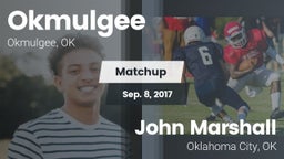 Matchup: Okmulgee  vs. John Marshall  2017