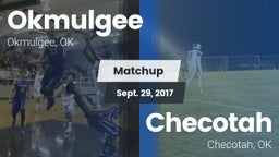 Matchup: Okmulgee  vs. Checotah  2017