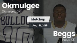 Matchup: Okmulgee  vs. Beggs  2018