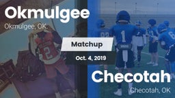 Matchup: Okmulgee  vs. Checotah  2019