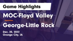 MOC-Floyd Valley  vs George-Little Rock  Game Highlights - Dec. 20, 2022