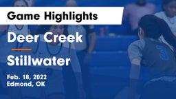 Deer Creek  vs Stillwater  Game Highlights - Feb. 18, 2022