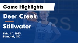 Deer Creek  vs Stillwater  Game Highlights - Feb. 17, 2023