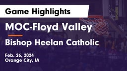 MOC-Floyd Valley  vs Bishop Heelan Catholic  Game Highlights - Feb. 26, 2024