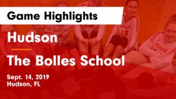 Hudson  vs The Bolles School Game Highlights - Sept. 14, 2019
