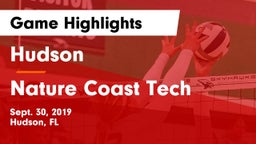 Hudson  vs Nature Coast Tech  Game Highlights - Sept. 30, 2019