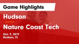 Hudson  vs Nature Coast Tech  Game Highlights - Oct. 9, 2019