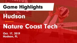 Hudson  vs Nature Coast Tech  Game Highlights - Oct. 17, 2019