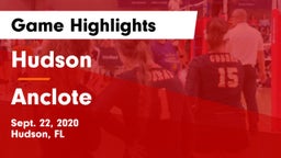 Hudson  vs Anclote  Game Highlights - Sept. 22, 2020