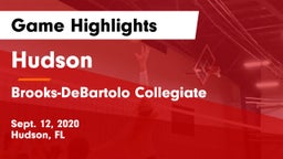 Hudson  vs Brooks-DeBartolo Collegiate  Game Highlights - Sept. 12, 2020