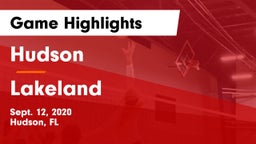 Hudson  vs Lakeland  Game Highlights - Sept. 12, 2020
