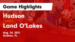 Hudson  vs Land O'Lakes  Game Highlights - Aug. 24, 2021