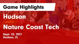Hudson  vs Nature Coast Tech  Game Highlights - Sept. 22, 2021