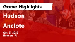 Hudson  vs Anclote  Game Highlights - Oct. 3, 2022