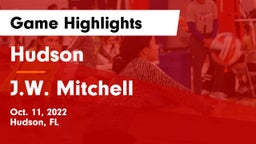 Hudson  vs J.W. Mitchell  Game Highlights - Oct. 11, 2022