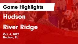 Hudson  vs River Ridge  Game Highlights - Oct. 6, 2022