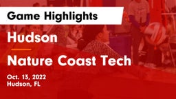 Hudson  vs Nature Coast Tech  Game Highlights - Oct. 13, 2022