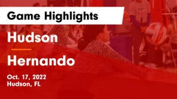 Hudson  vs Hernando  Game Highlights - Oct. 17, 2022