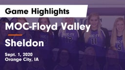 MOC-Floyd Valley  vs Sheldon  Game Highlights - Sept. 1, 2020