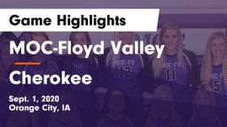 MOC-Floyd Valley  vs Cherokee  Game Highlights - Sept. 1, 2020