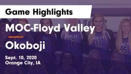 MOC-Floyd Valley  vs Okoboji  Game Highlights - Sept. 10, 2020
