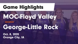 MOC-Floyd Valley  vs George-Little Rock  Game Highlights - Oct. 8, 2020