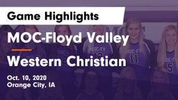 MOC-Floyd Valley  vs Western Christian  Game Highlights - Oct. 10, 2020