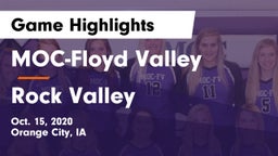 MOC-Floyd Valley  vs Rock Valley  Game Highlights - Oct. 15, 2020