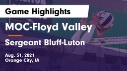 MOC-Floyd Valley  vs Sergeant Bluff-Luton  Game Highlights - Aug. 31, 2021