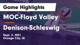 MOC-Floyd Valley  vs Denison-Schleswig  Game Highlights - Sept. 4, 2021