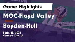 MOC-Floyd Valley  vs Boyden-Hull  Game Highlights - Sept. 23, 2021