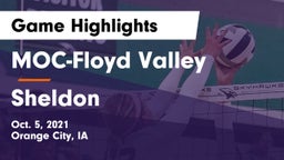 MOC-Floyd Valley  vs Sheldon  Game Highlights - Oct. 5, 2021