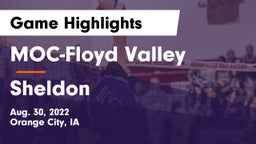 MOC-Floyd Valley  vs Sheldon  Game Highlights - Aug. 30, 2022