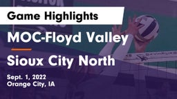 MOC-Floyd Valley  vs Sioux City North  Game Highlights - Sept. 1, 2022